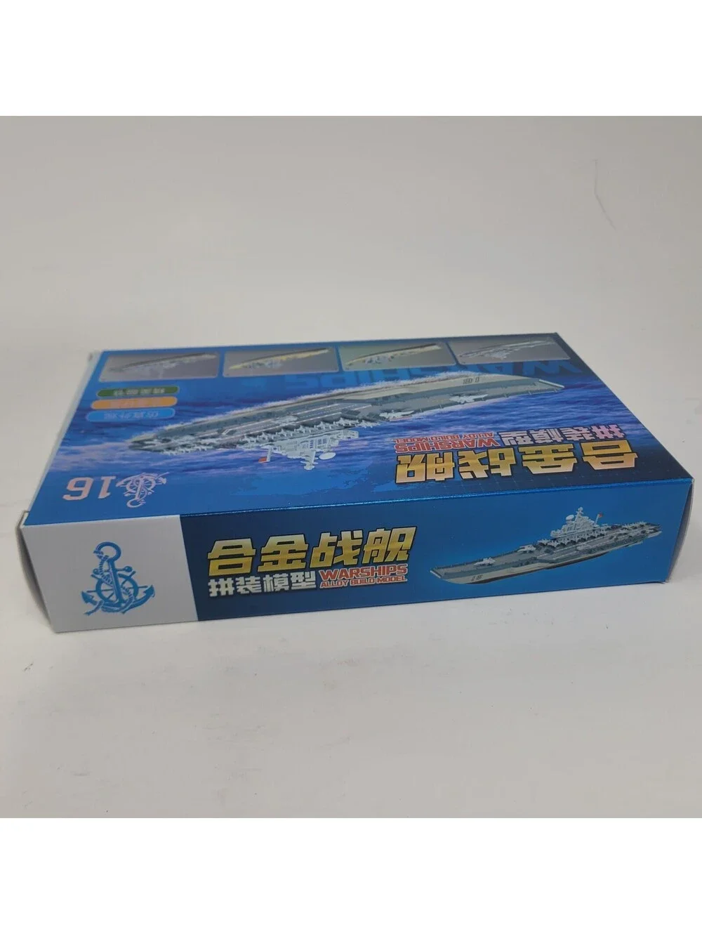 Alloy Build Model Warship 16 Aircraft Carrier Liaoning Military Kit Sealed